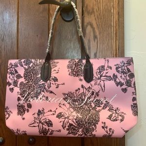 Brand new floral pink Victoria’s Secret tote bag